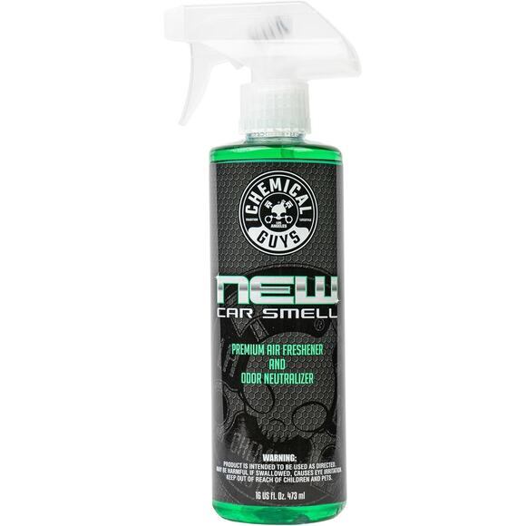 Chemical Guys AIR_101_16 New Car Smell Premium Air Freshener and Odor Eliminator - Picture 1 of 8